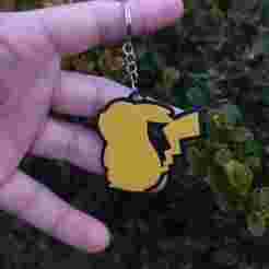 Pikachu 2 keychain