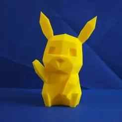PIKACHU LOW POLY