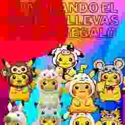 ✨ Pikachus in Disguise Pack - Collectible 3D Figures ✨.