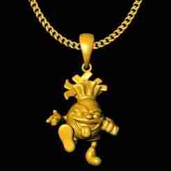 Pimp Pineapple charm 20mm