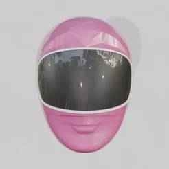 Pink Chouriki Sentai Ohranger or Power Rangers Zeo Pink Helmet wearable
