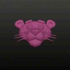 Pink Panther mask - STL file ready for 3D printing 💖😼.