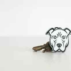 Pitbull KEYCHAIN