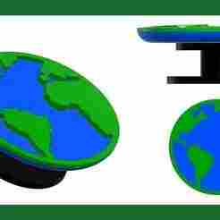 Planet Earth Croc Charm (Shoe charm)