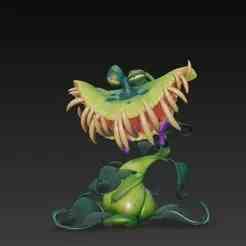 Plant-Eater Cartoonish Creature – Stylized Fantasy Model