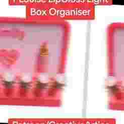 PLouise Lip Gloss Light Box Organiser / Customisable