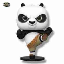 Po Chibi Figure Kung Fu Panda 3D Model
