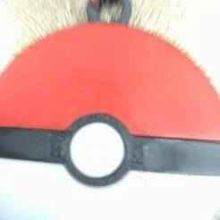 Pokeball keychain (for single color printers)