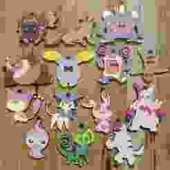 POKÉMON 3G NORMAL PACK, 14 KEYCHAINS / KEYCHAIN (STL AND 3MF)