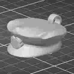 Police cap keychain