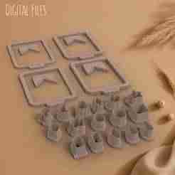 Polymer Clay Bead Guide Hole Tooland Bead Cutters Polymer Clay Cutters | Digital STL File