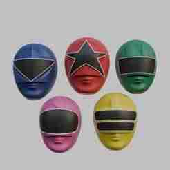 Power Rangers Zeo OhRanger Bundle Wearable Cosplay Helmet