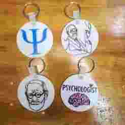 Psychology Key Rings Various models
