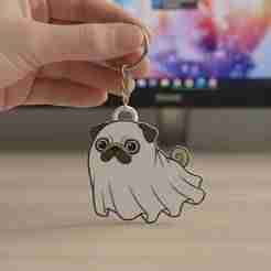Pug Ghost Halloween