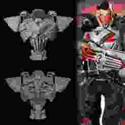 Punisher 2099 - Armor - Marvel Rivals Cosplay Prop