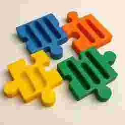 Puzzle Cable Organizer STL File