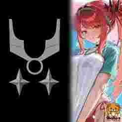 Rapi Red Hood: Red Flavor - Hair Accesories - Nikke Cosplay Prop