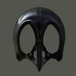 Raven skull mask