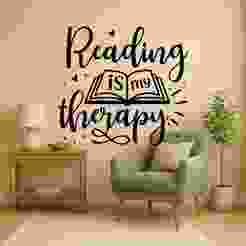 Reading - Wall Art Multicolor