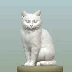 Realistic cat Figure