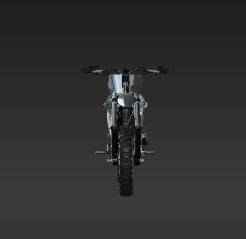 Realistic Off-Road Motorcycle - 1:12 Scale Replica for Collectors