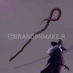 Recluse Staff for Cosplay - Elden Ring Nightreign