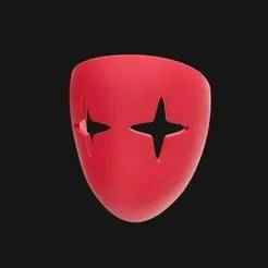 Red Star Mask