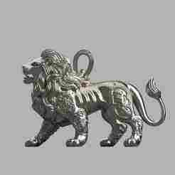 Regal Lion Pendant