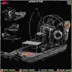 Residual Evil 5 Boat - 3D ASSET - Game Ready - 3D Art