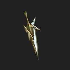 Rex Firelight cosplay Mythra sword
