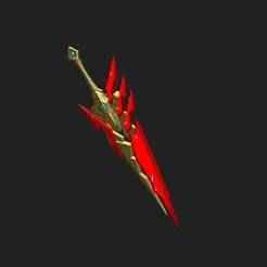 Rex  Firelight Xenoblade cosplay sword Pyra