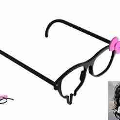 Roblox Avatar Girl Glasses - Foldable - FDM printable