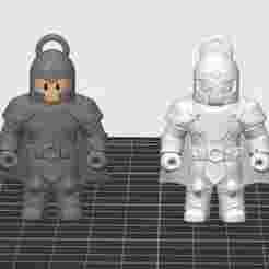 Roblox Knight Accessory Set - Display + Key Holder