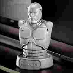 Robocop Bust Alex Murphy Face - Robocop Alex Murphy Bust