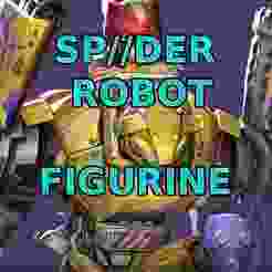 Robot Peni Parker's Spider Robot Bot, MEch, Wasteland Mech costume Marvel Rivals Clothed Custom Figurine