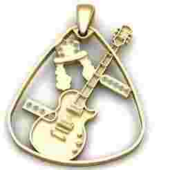 Rock ’N’ Roll Guitar Pendant