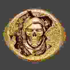 rock skull ring