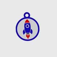 Rocket Keychain Model | Roket Anahtarlık Modeli