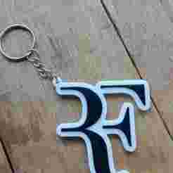 🎾 Roger Federer keychain
