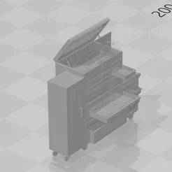 Rolling tool chest CLOSE TO 1/64