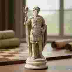 Roman King Chess Piece
