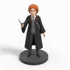 RON WEASLEY - HARRY POTTER LOW POLY