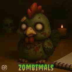 Rooster - Zombimals Collection 👻✨
