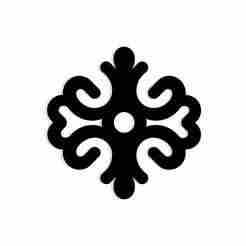 Rorschach shape - 2D/3D Wall Art STL+SVG For CNC Router, Plasma, Waterjet, Laser & 3D Printer