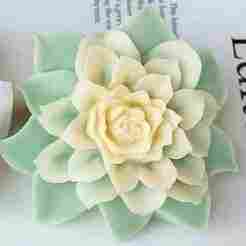 Rose Flower Candle
