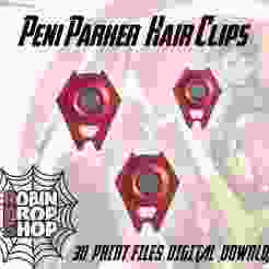 RPS MR Penni Parker Hair Clips Cosplay 3D Print File STL