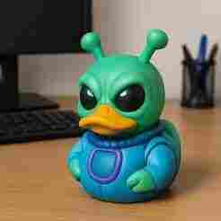 Rubber Duck - Alien Duck model - 3D print