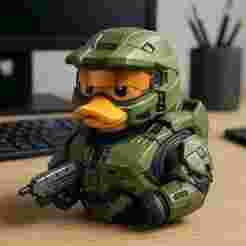 Rubber Duck - Master Chief - 3D print