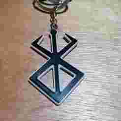 Sacrifice Symbol Keychain - Berserk Fan Art
