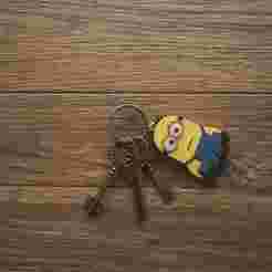 "Sad Minion" Keychain
